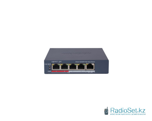 Коммутатор Hikvision DS-3E1105P-EI/M (V2)